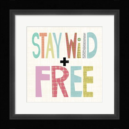 Framed Kid Play IV Print