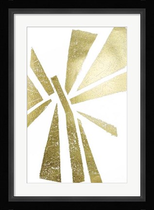 Framed Gold Foil Symbiotic IV Print