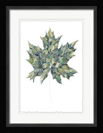 Framed Verdant Details II Print