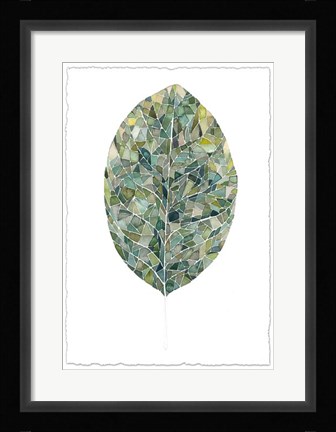 Framed Verdant Details IV Print