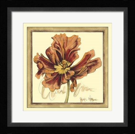 Framed Tulip Study III Print