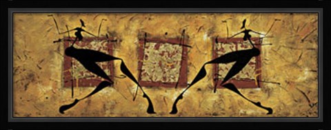 Framed Grani Di Stelle Print