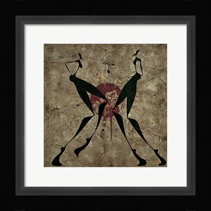 Framed Nel Bagaglio Leggero Print