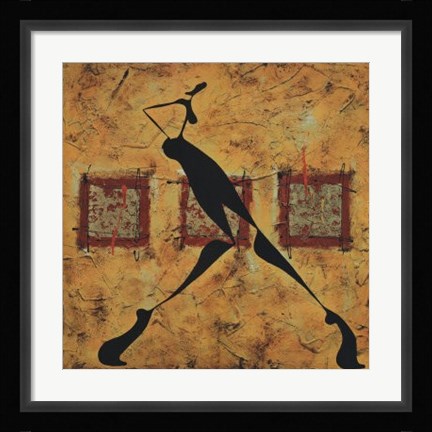 Framed Segni Di Luce Print