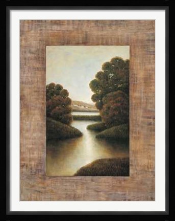 Framed Samuel Blanco - Morning Light I Size 32.75x43.25 Print