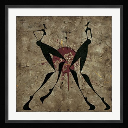 Framed Nel Bagaglio Leggero Print