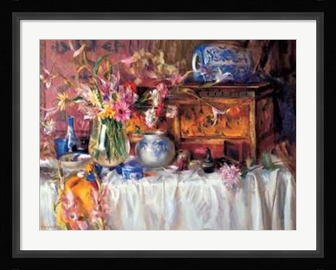 Framed Oriental Print