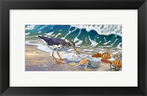 Framed Beach Bums Print