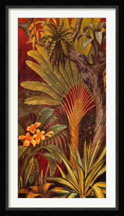 Framed Bali Garden II Print
