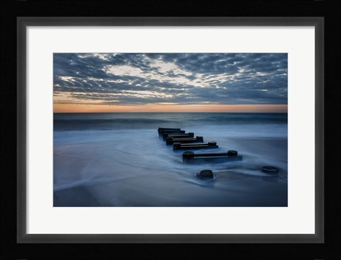 Framed Outfall at Sunrise #4 Print