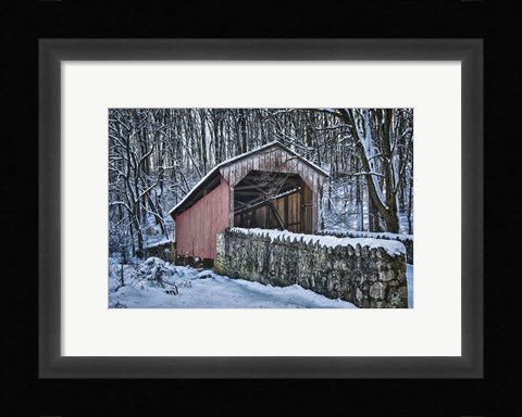 Framed Laurels Bridge #2 Print