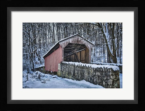 Framed Laurels Bridge #2 Print