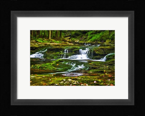 Framed Sullivan's Run #1 Print