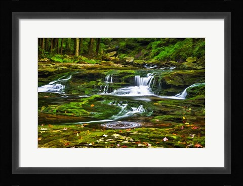 Framed Sullivan's Run #1 Print