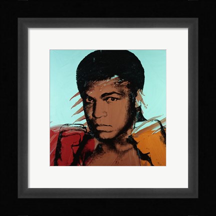 Framed Muhammad Ali, c. 1977 Print