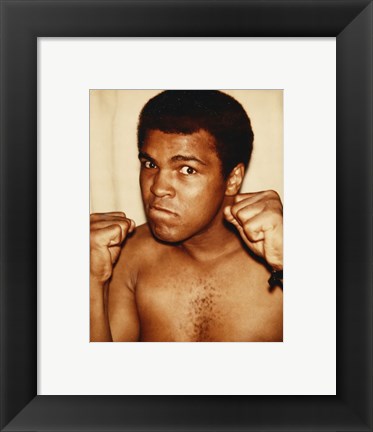 Framed Ali, Muhammad, 1977 Print