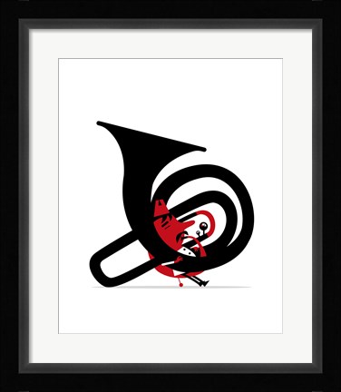 Framed Bring the Noise 02 Print