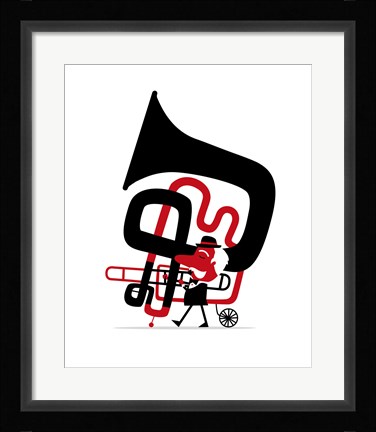 Framed Bring the Noise 03 Print