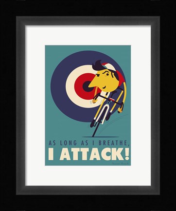 Framed Attack Print