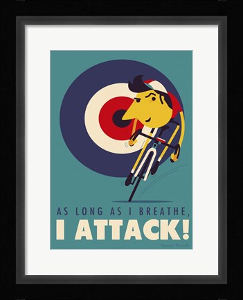 Framed Attack Print