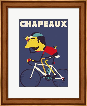 Framed Chapeaux Print