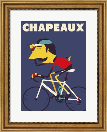 Framed Chapeaux Print