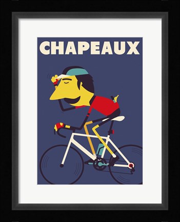 Framed Chapeaux Print