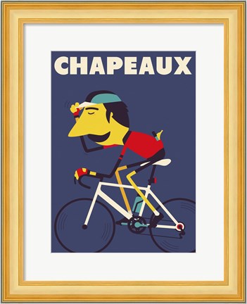 Framed Chapeaux Print