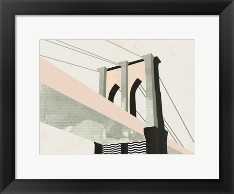 Framed Brooklyn Bridge Print