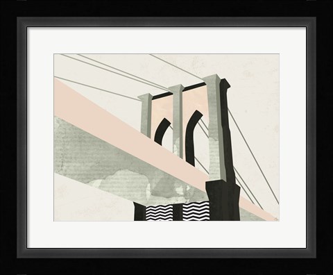 Framed Brooklyn Bridge Print