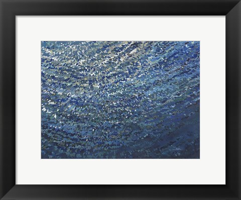 Framed Refreshing Swim Print