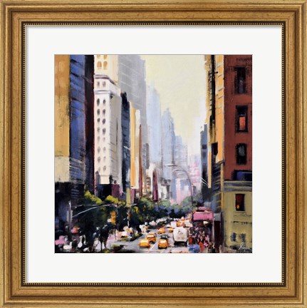 Framed New York 4 Print