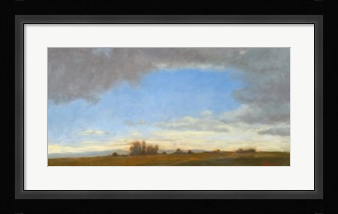 Framed Clearing Sky Print