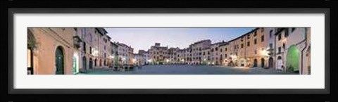 Framed Tuscany Panoramic View of Lucca Print