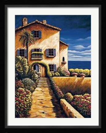 Framed Saint Tropez Print