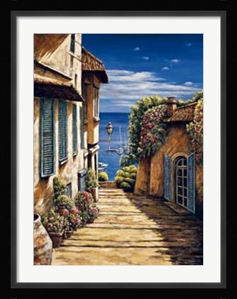 Framed Antibes Print