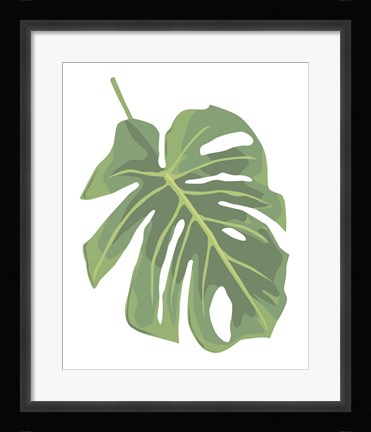 Framed Philodendron 2 Print