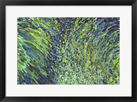 Framed Shimmering Waterfall Print