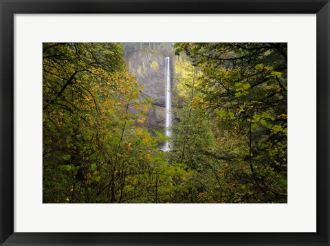 Framed Oregon Waterfall Print