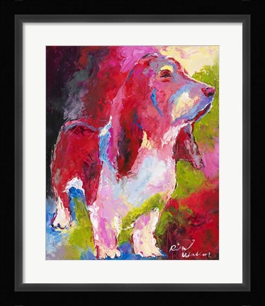 Framed Red Head Print