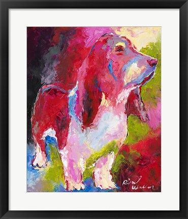 Framed Red Head Print