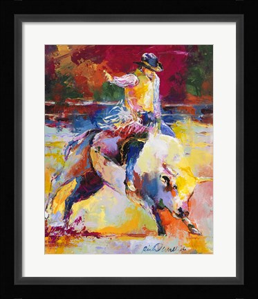 Framed Rodeo Print