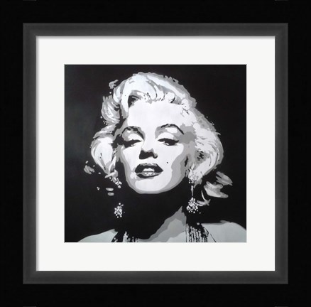 Framed Hollywood icon Print