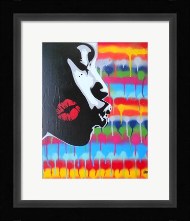 Framed Kiss Print