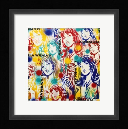 Framed L.A. Woman Print