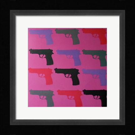 Framed Shooter Print