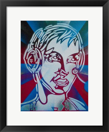 Framed DJ Print