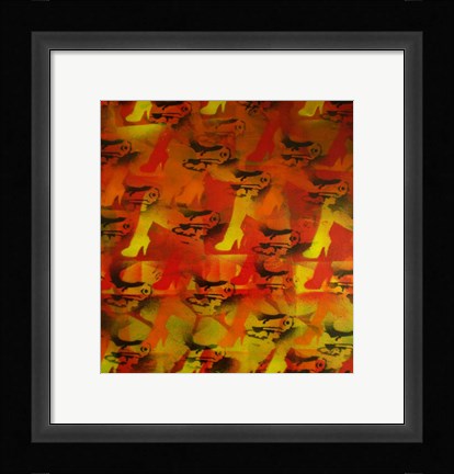 Framed Girls And Guns Print