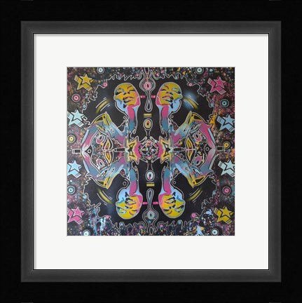 Framed Kaliedescope Dreams Print