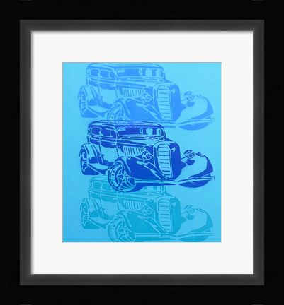 Framed Muscle Car 2 Print
